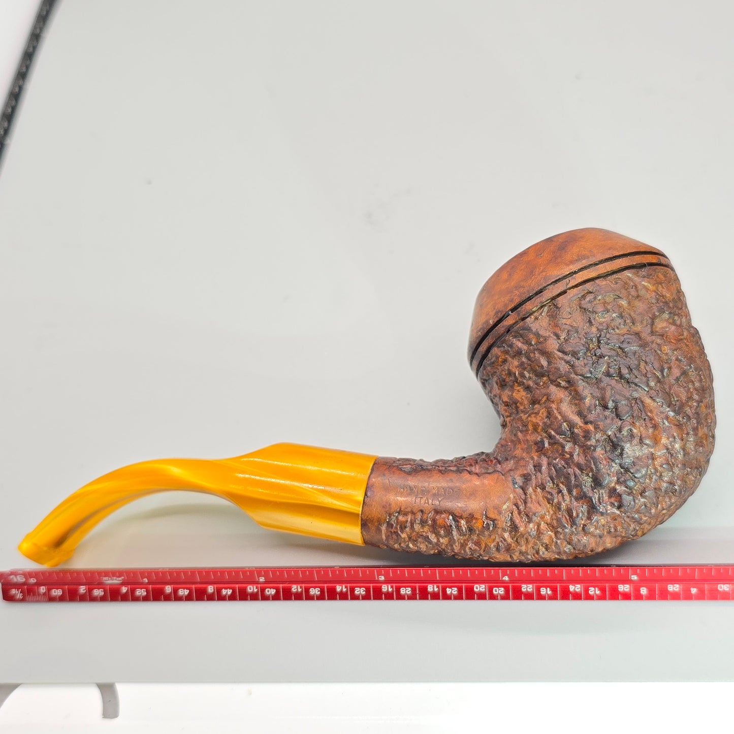 BEAUTIFUL VINTAGE PIPE ASCORTI BUSINESS BENT BULLDOG  GREAT READY TO SMOKE