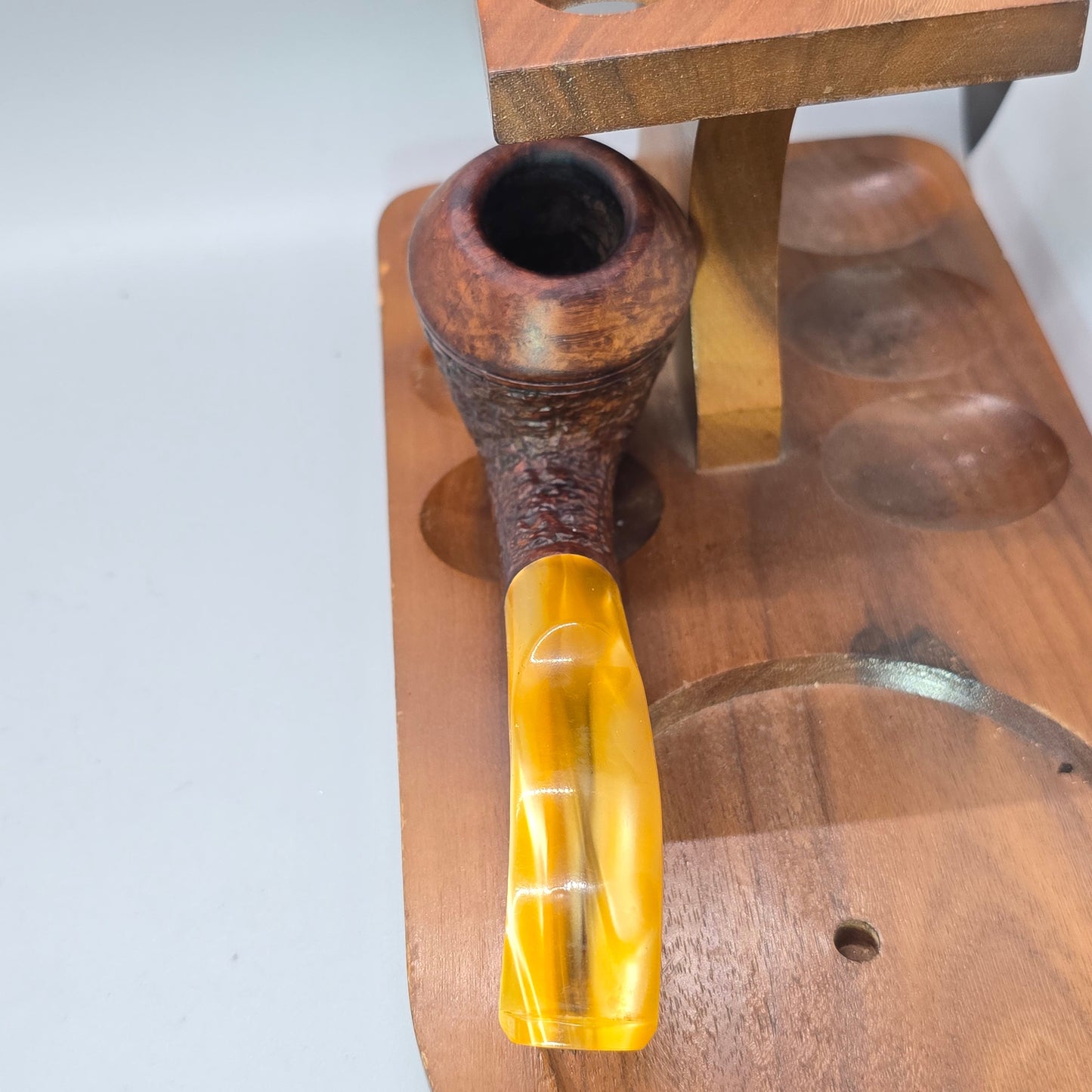 BEAUTIFUL VINTAGE PIPE ASCORTI BUSINESS BENT BULLDOG  GREAT READY TO SMOKE