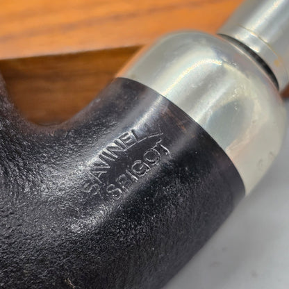 Savinelli Spigot 641 Pipe - 925 Silver - MINT!